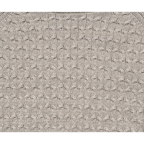 Old Navy Honeycomb Knit Raglan Textured Sweater Mushroom Neutral L - Picture 4 of 10